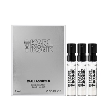 KARL LAGERFELD 時尚大帝極光銀淡香精2mlX3-香水隨身針管試香