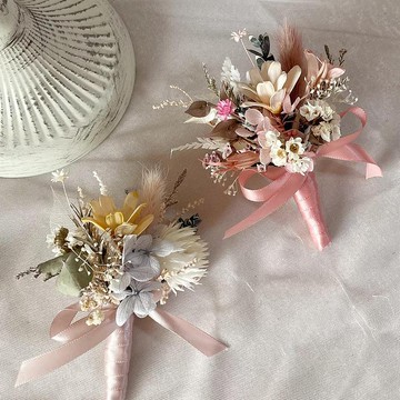 【婚禮胸花】胸花 主婚人胸花 永生玫瑰 伴郎胸花 婚禮結婚 招待