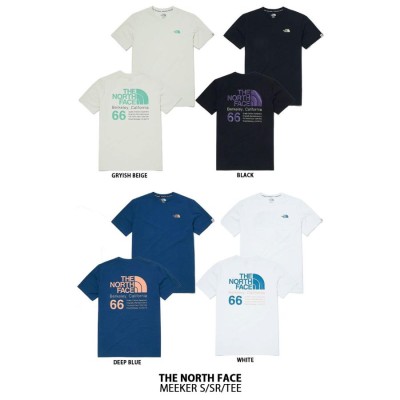 THE NORTH FACE ノースフェイス Tシャツ MEEKER S/SR/TEE 背面ロゴ