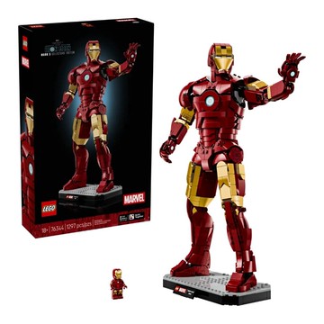 【LEGO 樂高】磚星球〡 76344 漫威系列 鋼鐵人 Mark 3 典藏版 Iron Man Mark 3 Collectors' Edition