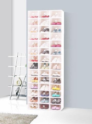 藤巢居家簡易多層鞋架宿舍寢室防塵收納鞋柜省空間組裝小鞋架子高