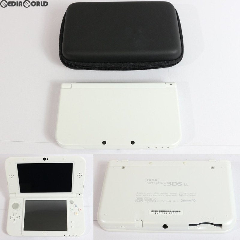 中古即納』{訳あり}{本体}{3DS}Newニンテンドー3DS LL パールホワイト