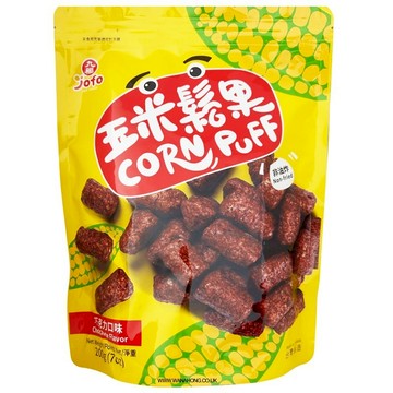 九福 玉米鬆果-巧克力200公克/包(超商限4包)