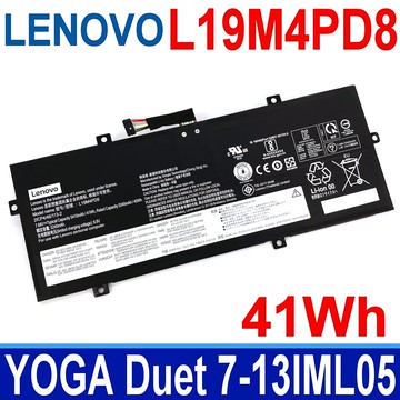 LENOVO L19M4PD8 . 電池 L19C4PD8 YOGA Duet 2020 Duet 7-13IML05
