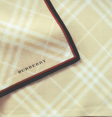 Burberry 復古手帕 柔和棕色格紋 19.5 x 18.5 英吋