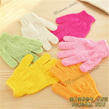 沐浴手套五指搓操手套免搓澡巾浴花洗澡搓背神器搓澡神器洗澡手套 手套 沐浴手套 強力去汙   手套  沐浴手套