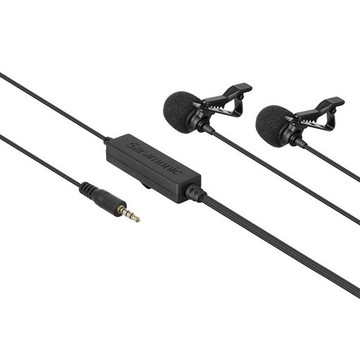 Saramonic 楓笛 LavMicro 2M 雙頭領夾麥克風 6m  黑色