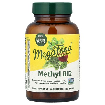 MegaFood, 甲基 B12，60 片