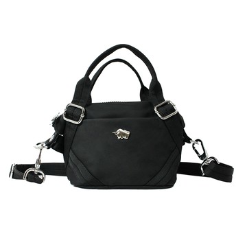 DRAKA 達卡 - 英倫England風-手提/斜背mini包-黑