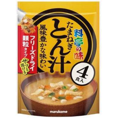 マルコメ フリーズドライ料亭の味 とん汁 4食×6入