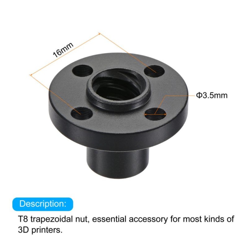 全ての 精密T8 8mmリードネジ900mm/35.433Dプリンタマシン用真鍮