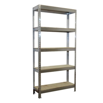 【空間特工】304不鏽鋼免螺絲角鋼架 五層架 (60x30x180cm)