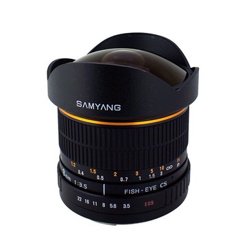 Samyang鏡頭專賣店:Samyang 8mm F3.5 Fisheye lens Samsung NX  (魚眼  NX 100 NX 200)(保固二個月)