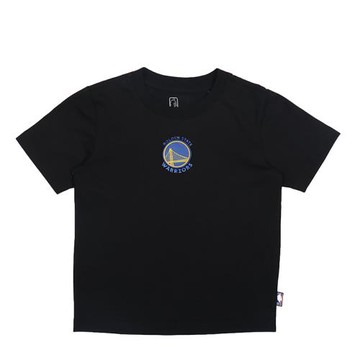 NBA GOLDEN STATE WARRIOR 短袖上衣 童裝T恤 圖案印花 中性款 黑色 35261034 20 noB30