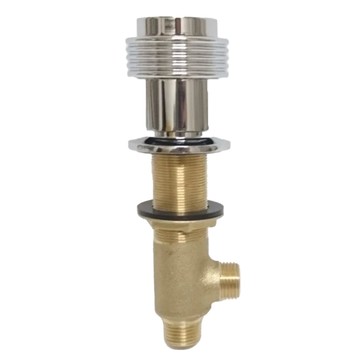 新多多小舖 五環開關，全銅鍍鉻冷熱水旋轉水栓，台灣製造品質保證  1個