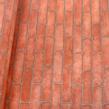 WA. WALL ART 仿真立體磚紋 防水自黏壁紙 PVC材質  300 x 60cm  古厝紅磚