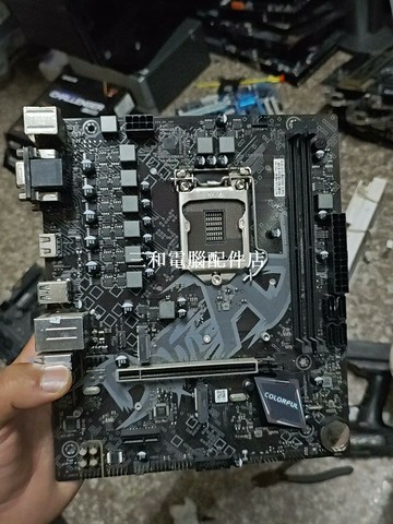 七彩虹 B560M-F pro 無拆無修 正常功能 實物圖測試 完好 支援英特爾 10-11 代處理【三和電腦配件店】