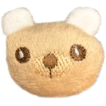小熊髮夾 全包布手工髮飾 Bear