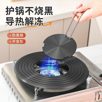 ✨廚房必備✨燃氣竈導熱闆 節能聚火 可拆卸導熱闆 防滑導熱闆 防燒黑導熱闆 多功能導熱闆 解凍闆 不挑鍋具