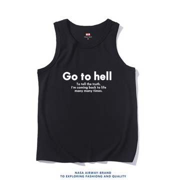 重啟人生gotohell周邊日劇安藤櫻同款純棉背心男女生無袖吊帶坎肩