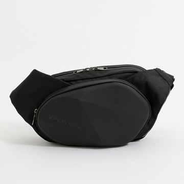 PLAYBOY - 單肩背包 Soar系列 - 黑色