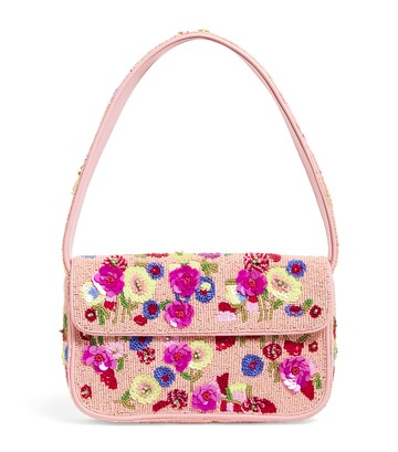 Staud Beaded Tommy Shoulder Bag