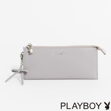 PLAYBOY - 輕薄長夾  Daily Sweetness系列 - 紫色