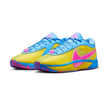 NIKE 耐吉 男款 GIANNIS FREAK 6 CANDY FUNHOUSE EP 籃球鞋 HF1819-700  29 cm  黃色 + 藍色