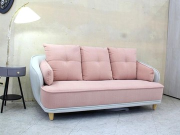 歐風別館普羅旺斯貓抓布沙發--三人座基隆至台中免運費