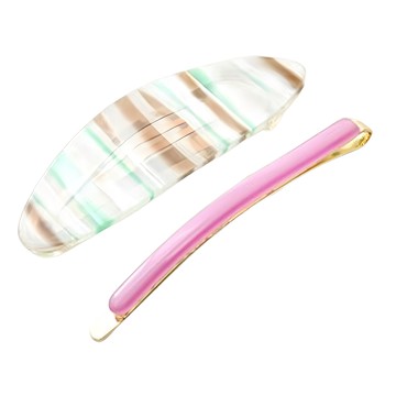 CHIC CHIC BB夾2件組 SY12303 綠色 - 時尚髮飾 輕鬆打造日系清新風格