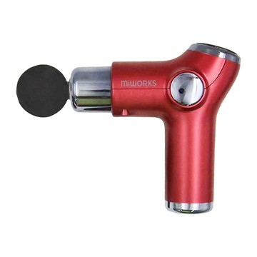 miWORKS 米沃 液晶觸控 32段變速 電動筋膜槍 Type-C接口  MW-FG01  聖誕紅