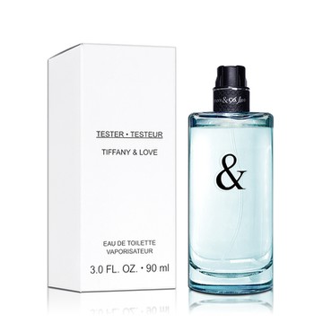 Tiffany & Co. 蒂芬妮 Tiffany & Love for him 愛語男性淡香水 90ML 簡易瓶蓋 TESTER 環保包裝