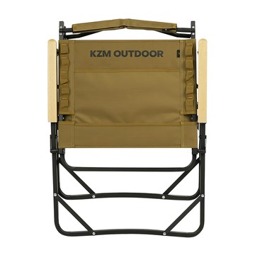 KZM OUTDOOR 個性可調折疊椅  卡其色  1組