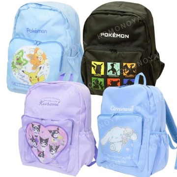 小禮堂 Sanrio 三麗鷗 尼龍雙層後背包 22L 酷洛米 大耳狗 寶可夢
