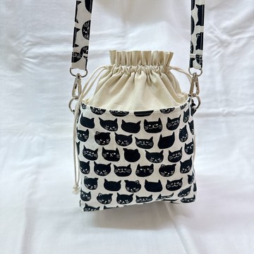 【客製化禮物】束口袋側背包