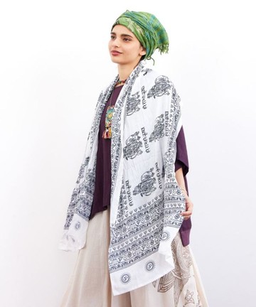 【熱門預購】印度神話神祕色彩聖帶領巾 圍巾絲巾(4色)ISAP5198