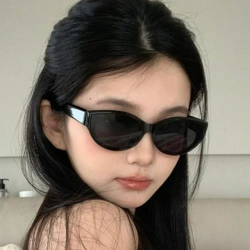 貓眼墨鏡女款2025潮酷感辣妹新款復古太陽鏡高級防紫外線韓系歐美
