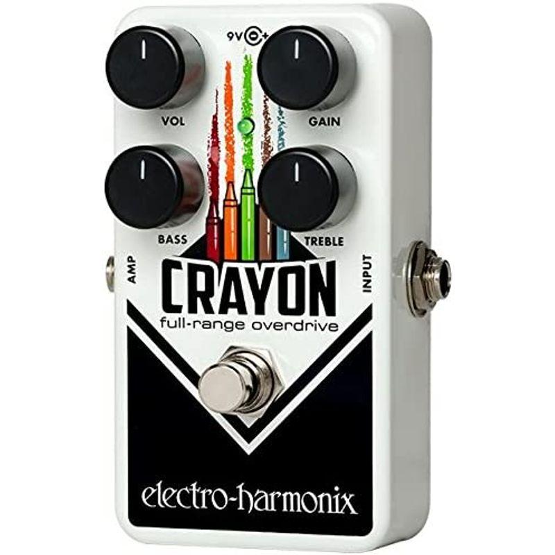 electro-harmonix エレクトロハーモニクス エフェクター オーバードライブ Crayon 01 シャーシ黒 国内正規品