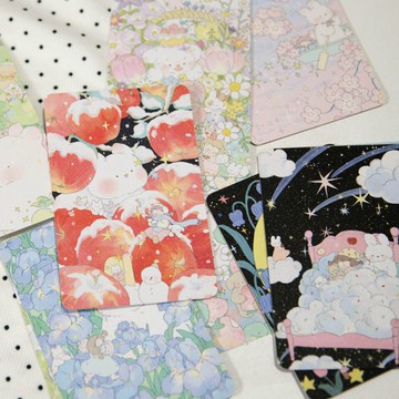 vol.9【星星島】可愛治癒系列 分隔頁/閃砂/A7/M5/鹽系