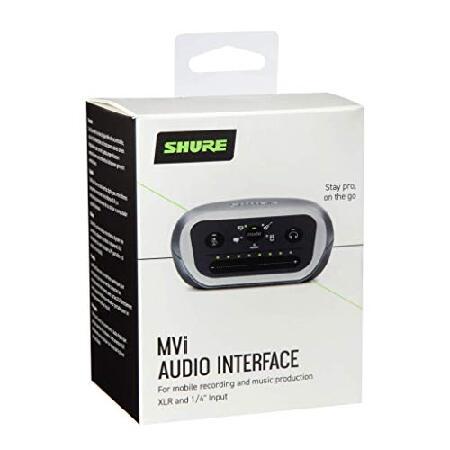 Shure MVi デジタルオーディオインターフェース   USB ＆ Lightningケーブル