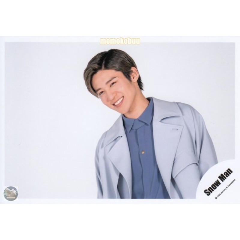 目黒蓮 SnowMan 公式写真 Jロゴ