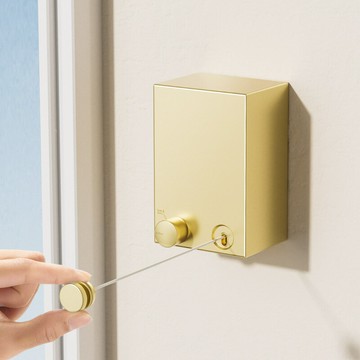 ??快速出貨 可開發票 隱形晾衣繩免打孔收縮鋼絲晾衣架室內衛生間陽臺伸縮掛曬衣服批發