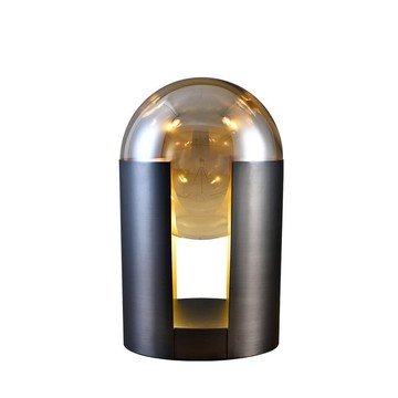 【免運/可開票】台灣公司 檯燈 床頭燈小夜燈 氛圍燈 簡約現代創意個性設計師客廳圓柱形玻璃北歐臥室火龍珠落地燈臺燈