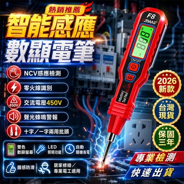 隔日⚡到貨 彩光驗電筆 測斷綫測通 電壓測試筆 電工驗電筆 AC驗電筆 試電筆 側電筆 火線檢測 地綫檢測 測電筆