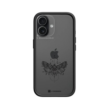 iPhone 17 Mod NX -邊框背蓋組合 (相機按鈕) 黑 - Kerby Rosanes - 蛾 - 黑