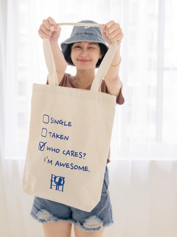 標語印花帆布袋