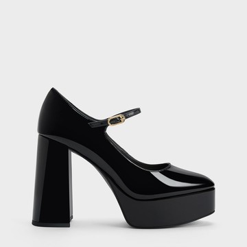 Jemma 厚底粗跟瑪莉珍鞋