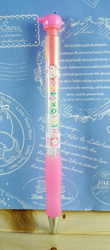 【震撼精品百貨】Hello Kitty 凱蒂貓 KITTY搖搖筆-粉色 震撼日式精品百貨