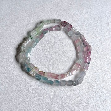 仙仙西瓜碧璽隨形雙圈