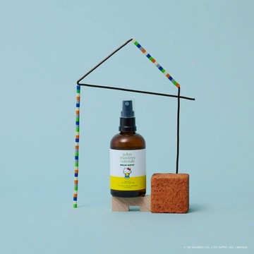 【限量聯名】John Masters Organics × Hello Kitty 檸檬香護髮噴霧｜免沖洗護髮／髮絲保濕修護噴霧 日本必買❘日本樂天熱銷